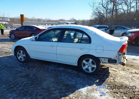 2004 Honda Civic Ex z USA, uszkodzony, nr VIN 2HGES26884H524430